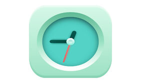 纯html5绘制的本地时钟特效