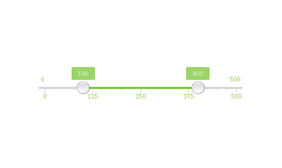 jQuery可选择详细的价钱区间值代码