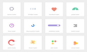 16款纯CSS3实现的loading加载动画