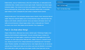 jQuery页面滚动显示进度特效