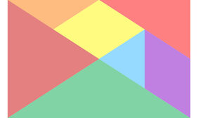 html5 canvas绘制七巧板特效