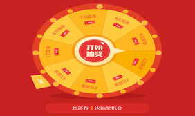 jQuery自适应页面手机端抽奖代码