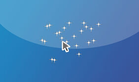 jQuery鼠标移动星星跟随显示特效