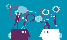 html5+css3齿轮滚动动画特效