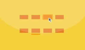 jQuery鼠标滑过超链接动画特效