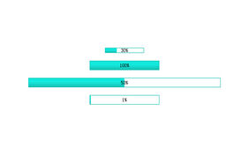 jQuery百分比进度条动画效果