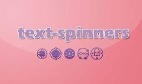 纯文本Loading加载动画特效