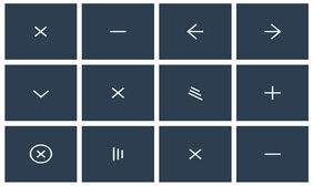 12款CSS3汉堡包按钮变形动画特效