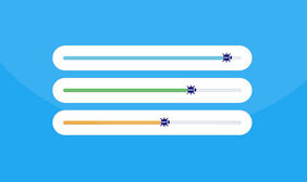 CSS3爬虫样式进度条动画特效