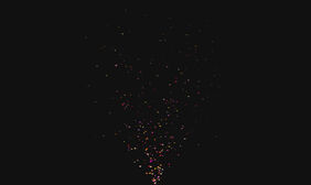 Canvas粒子喷泉动画特效