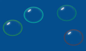 仿Windows屏保气泡背景动画特效