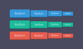 纯CSS3按钮3D效果