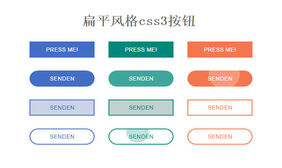 水波扩散CSS3动画按钮代码