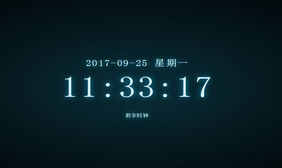 vue.js数字时钟本地时间代码