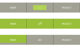 jQuery鼠标悬停动画导航条