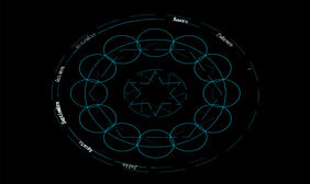 html5 svg卡巴拉日历特效