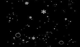 jQuery新年雪花飘落动画特效