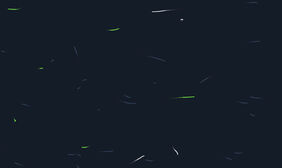 HTML5 Canvas蝌蚪游走特效