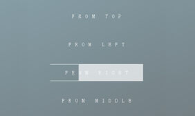 纯CSS3悬停文字边框动画特效