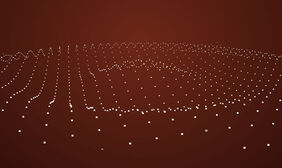 Canvas绘制3D波浪粒子动画特效