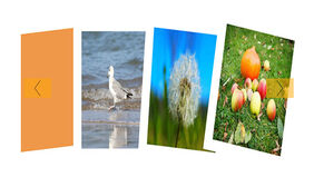 jQuery单排图片翻转切换代码