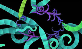 HTML5 Canvas花卉生长动画特效