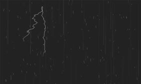 HTML5下雨加闪电动画场景特效