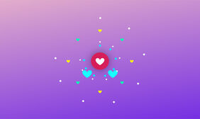 CSS3 SVG点击爱心散开动画特效