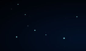 CSS3上升悬浮的粒子动画特效