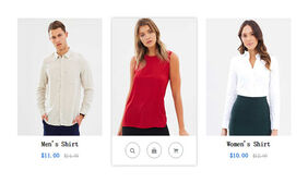 CSS3鼠标经过显示购物车按钮特效