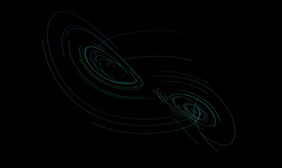 HTML5 Canvas旋涡线条特效