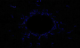 Canvas模拟磁场吸引动画特效