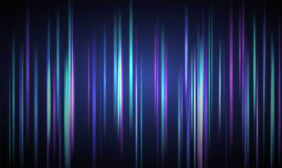 HTML5 Canvas竖直流动线条特效