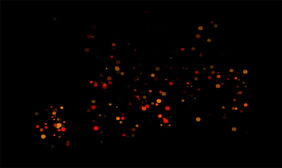 HTML5 Canvas粒子发光动画特效