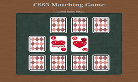 jQuery扑克牌翻牌配对游戏代码