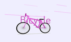 CSS3自行车3D旋转展示动画特效