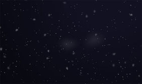 Canvas画布全屏雪花背景特效