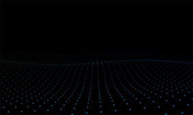 HTML5矩阵粒子波浪背景特效