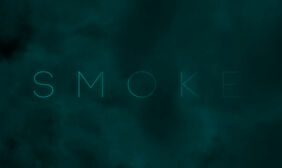 Three.js烟雾文字背景动画特效