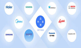 CSS创意布局品牌图标展示代码