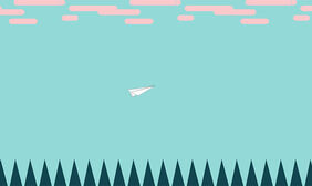 CSS3 SVG纸飞机飞行动画特效