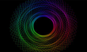 Canvas画布线条组合动画特效