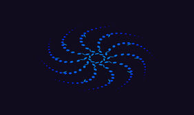 CSS3蓝色粒子线条动画特效