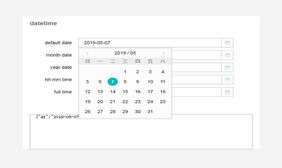 jQuery选择日期时间下拉框代码