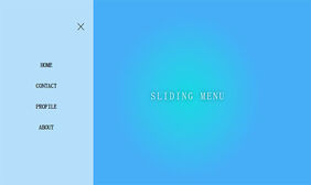 js+css3左侧侧边滑动菜单代码