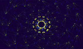 JS+CSS3制作抽象的花蕊动画特效