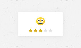 CSS3 SVG五星评分表情特效