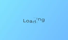 纯CSS3 Loading文字加载动效