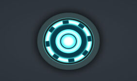 钢铁侠心脏能量圈css3动画