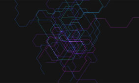 科技线条空间Canvas特效